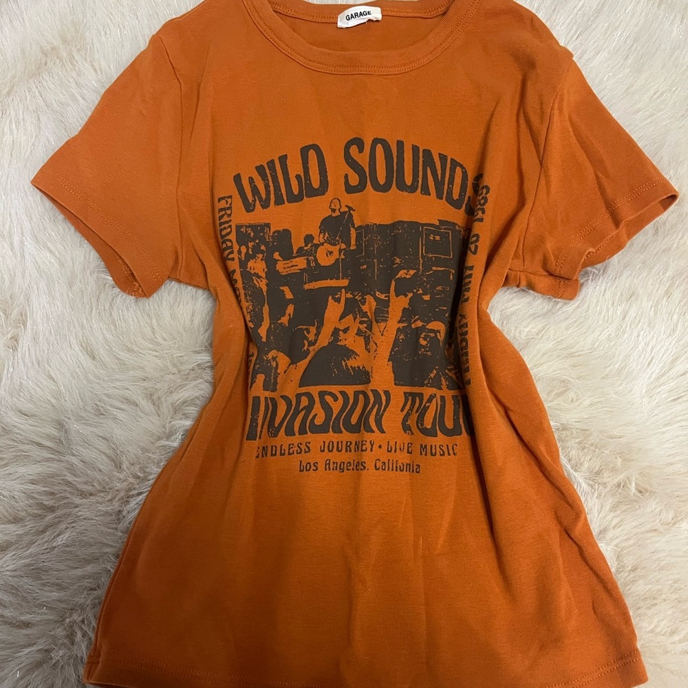 Garage Orange Graphic Tee